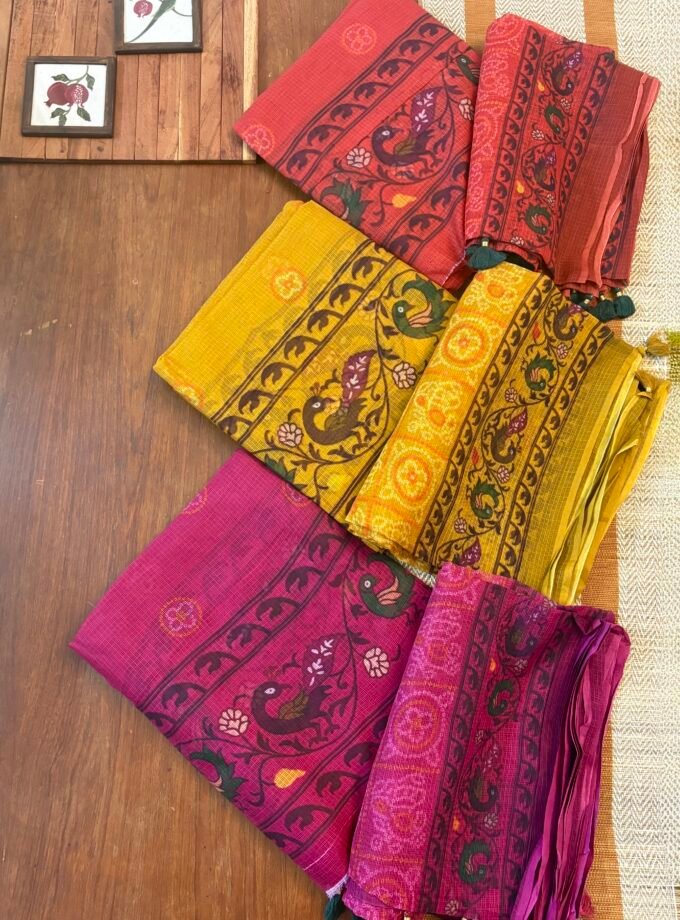 Pure Cotton Kota by Kota Patola-Bandhej inspired Salwars by Ikhtirah