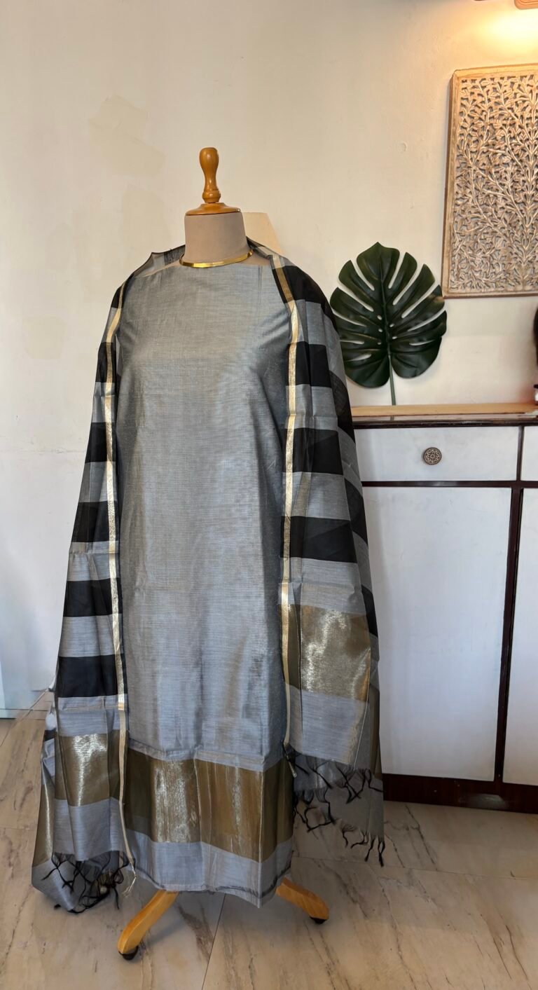 Dola Chanderi Salwars by Ikhtirah