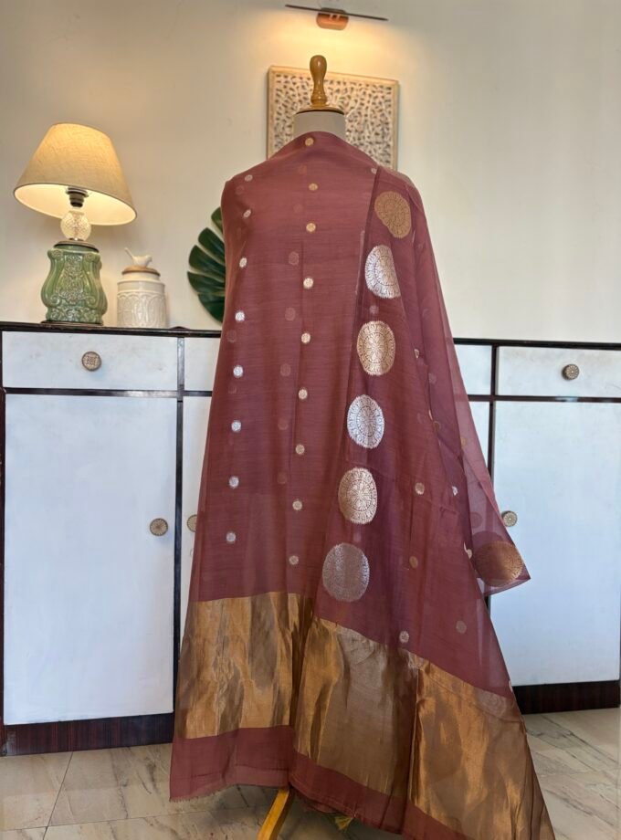 Handloom Pure Mul Chanderi Silk Salwars by Ikhtirah