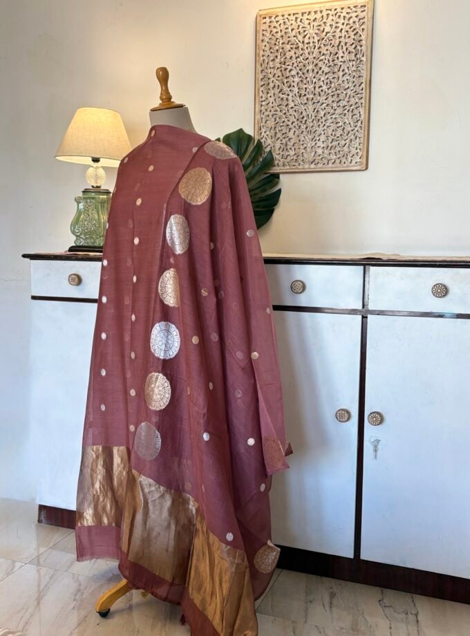 Handloom Pure Mul Chanderi Silk Salwars by Ikhtirah