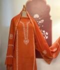 Hand Chikankari Embroidered Pure Chanderi Salwar by Ikhtirah