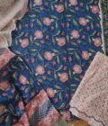 Handblocked Pure Cotton scalloped Salwars by Ikhtirah