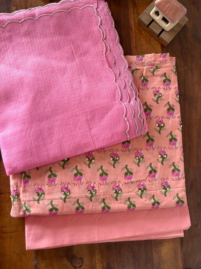 Hand Highlighted Pure Cotton Salwars by Ikhtirah