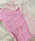 Hand Embroidered Kota Salwars by Ikhtirah (Pink)