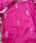 Hand Embroidered Aari worked Chinnon Salwar by Ikhtirah