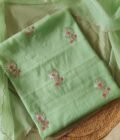 Hand Katcha Gota Embroidered Kota by Kota Salwars by Ikhtirah