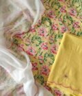 Pure Cotton Manually Embroidered Curated Salwars by Ikhtirah