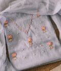 Hand Embroidered Kota by Kota Salwars by Ikhtirah (Light Lavender)
