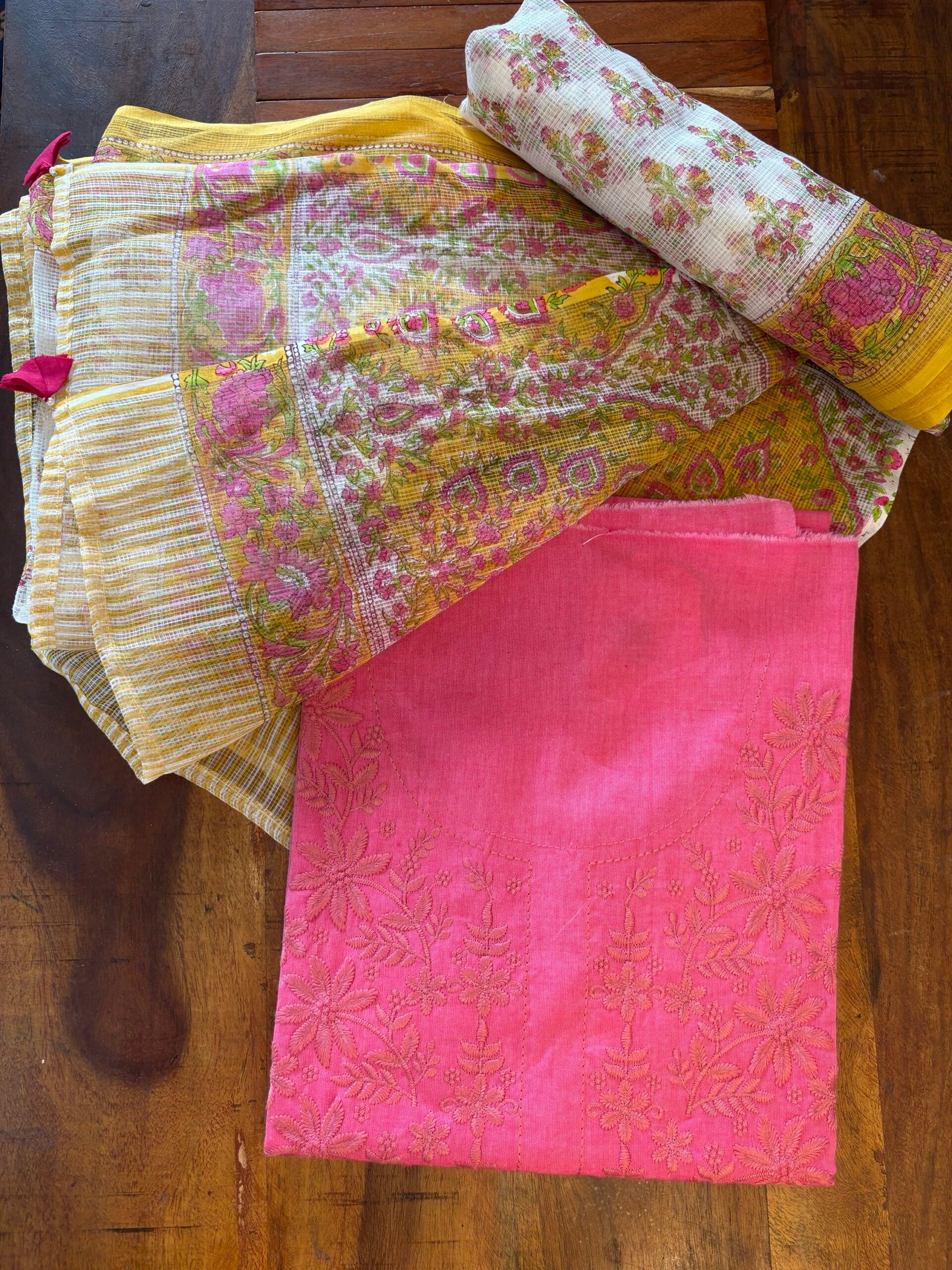 Pure Cotton - Handblocked Kota Salwars by Ikhtirah - Image 4