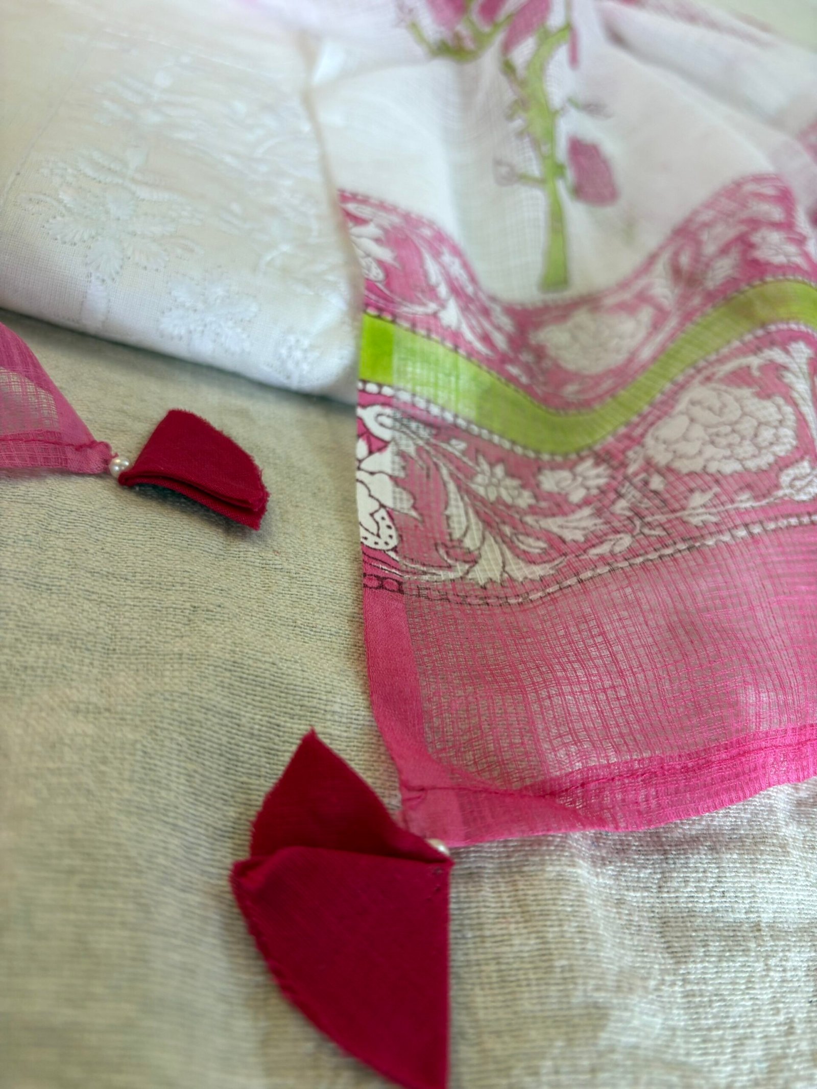 Pure Cotton - Handblocked Kota Salwars by Ikhtirah - Image 5