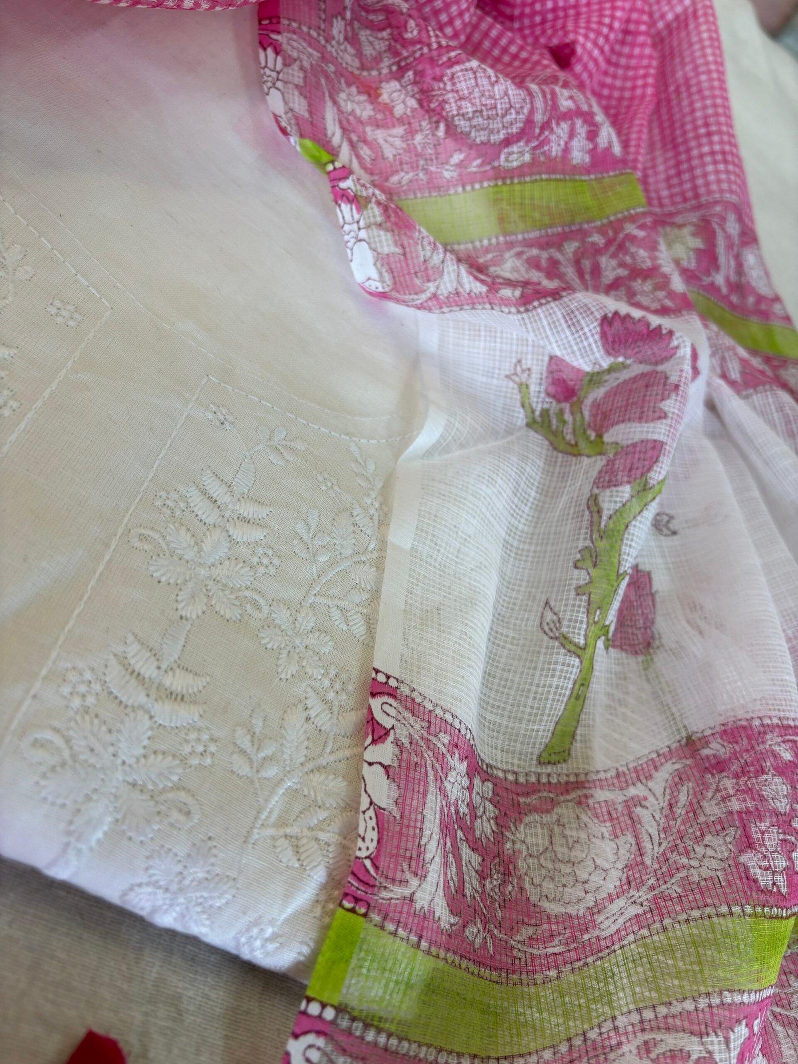 Pure Cotton - Handblocked Kota Salwars by Ikhtirah - Image 4
