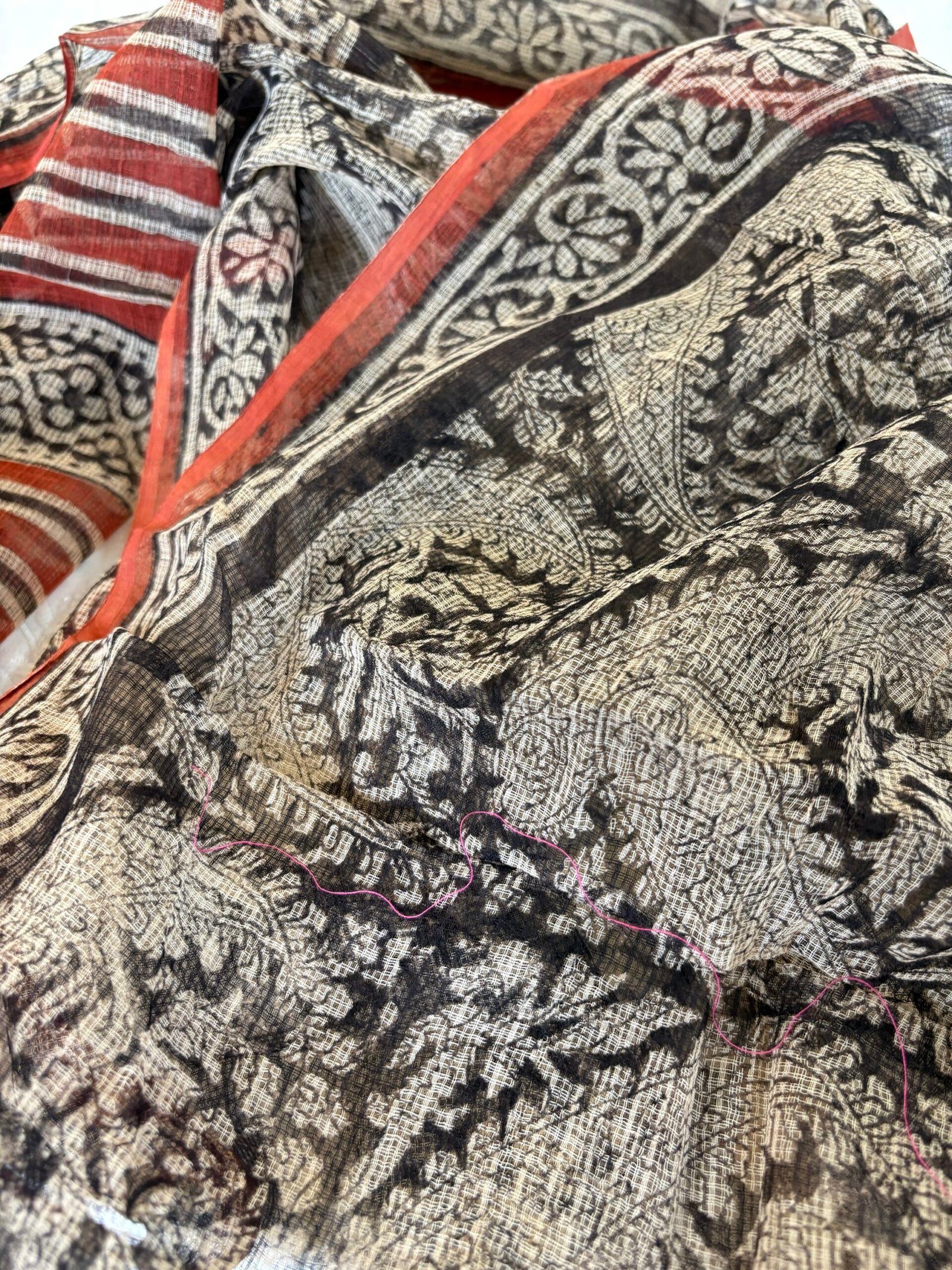 Pure Cotton - Handblocked Kota Salwars by Ikhtirah - Image 6
