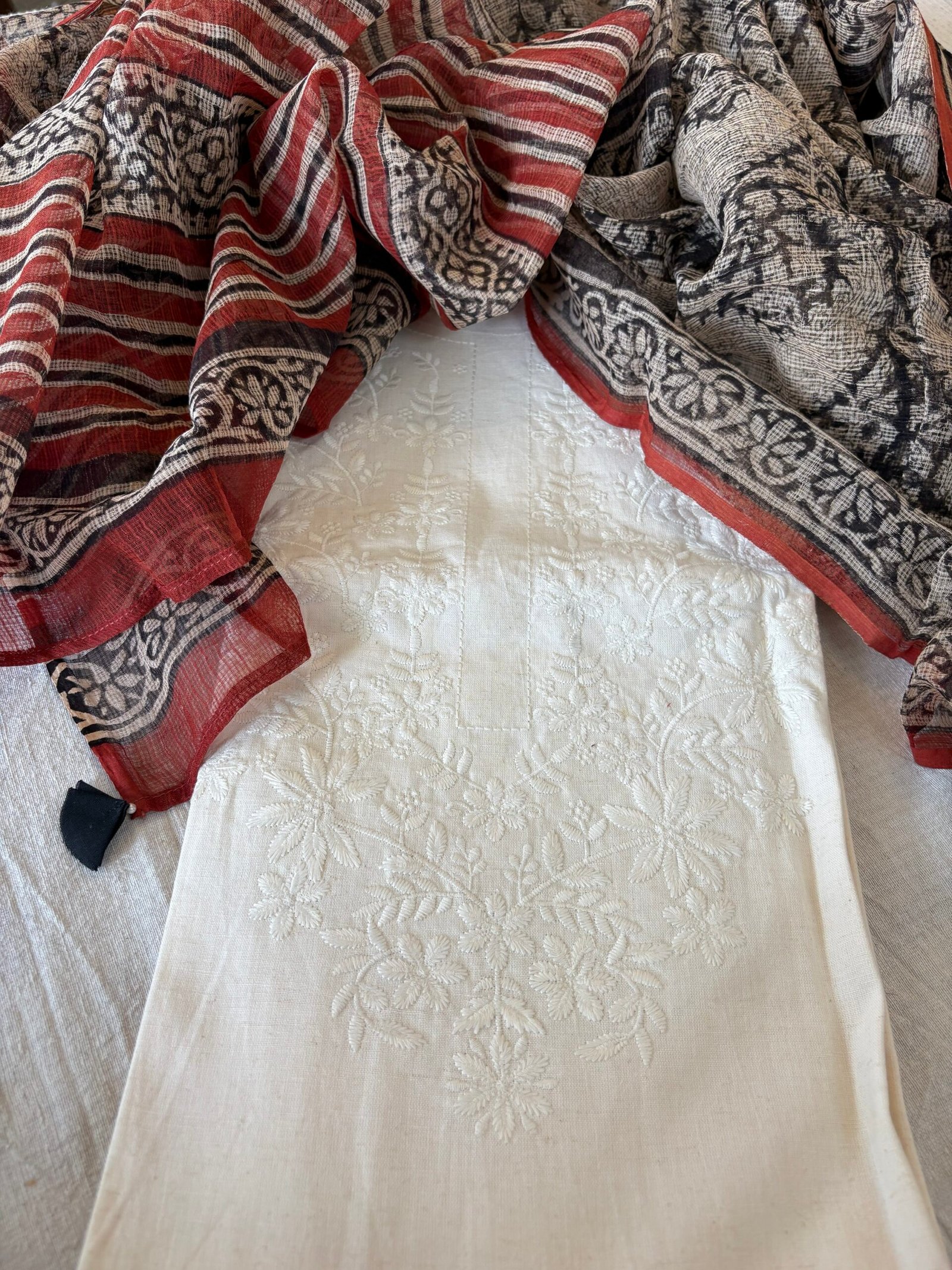 Pure Cotton - Handblocked Kota Salwars by Ikhtirah - Image 5