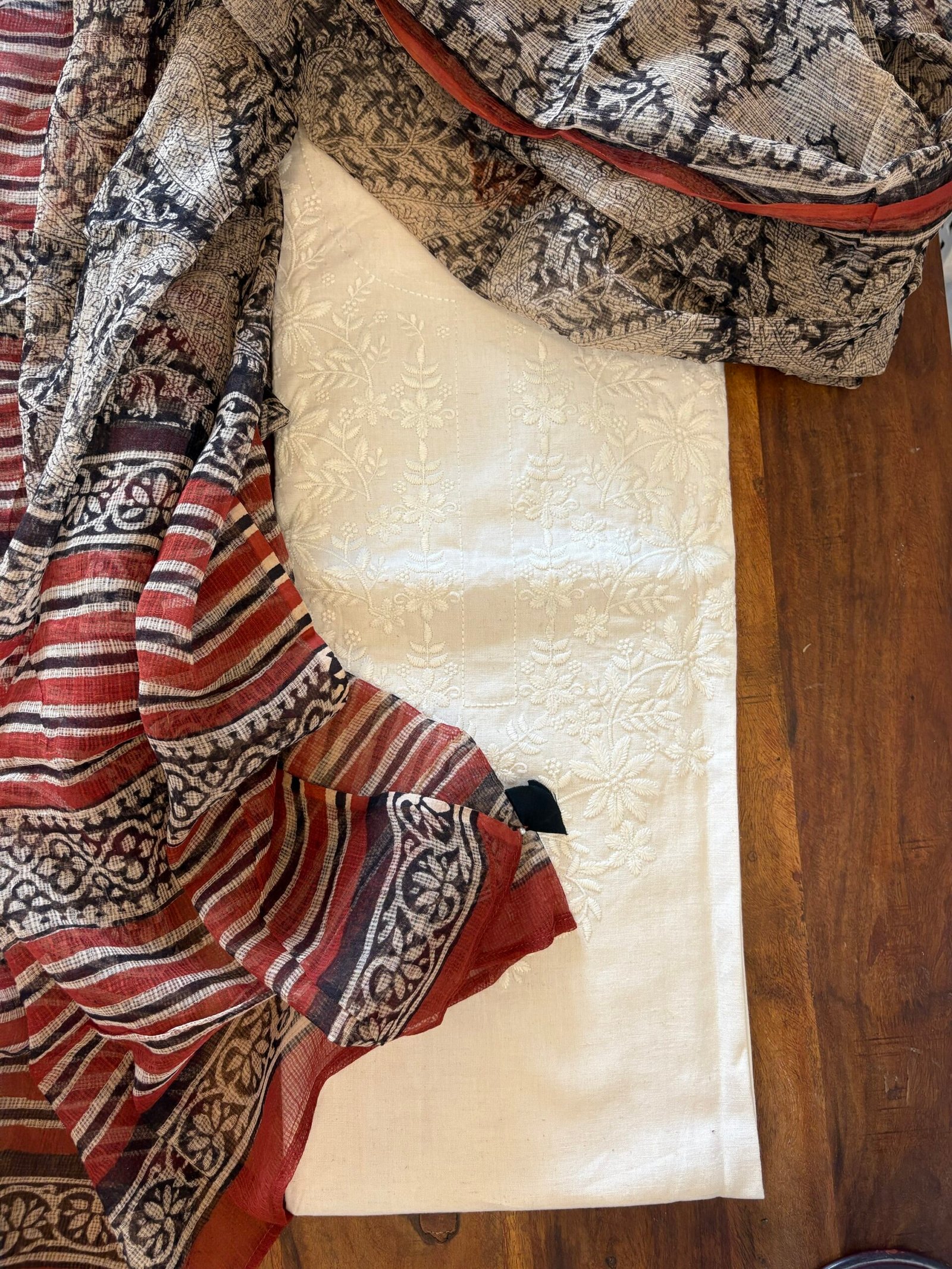 Pure Cotton - Handblocked Kota Salwars by Ikhtirah - Image 2