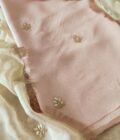 Hand Gota and Zardozi Embroidered Pure Upada Silk Salwar by Ikhtirah