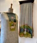Pichwai Hand Highlighted Muslin Salwar Ikhtirah