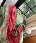 Patola Pure Maheshwari Silk Printed Salwars by Ikhtirah (Green)