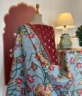 Pure Chanderi Silk Zari Woven Unstitched Salwar Suit with Exclusive Digitally Printed Dupattas (Earthy Red)